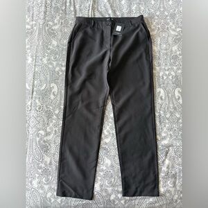 Fashion Nova Men's Sleek Black Dress Pants
